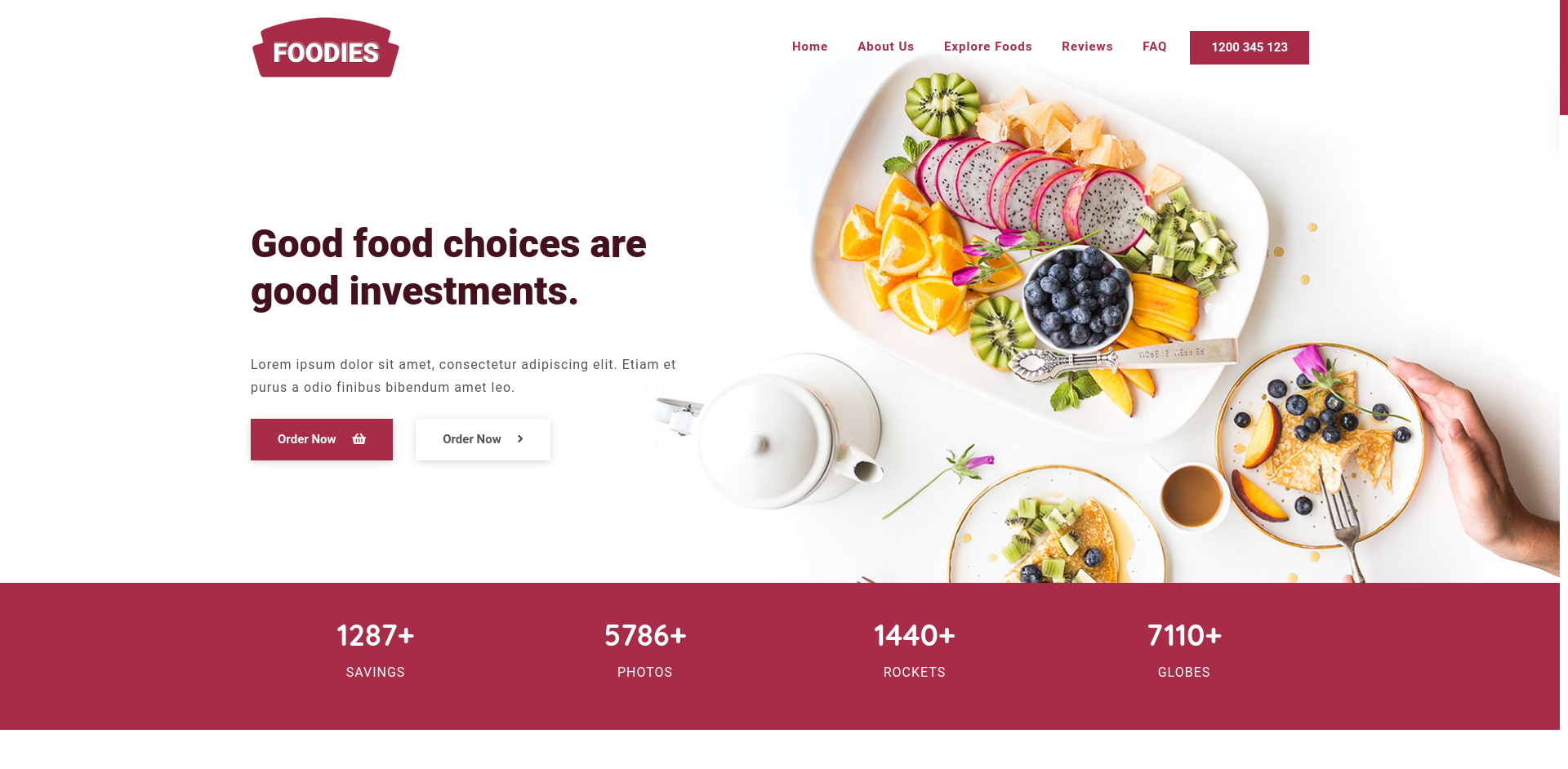 Foodies Website